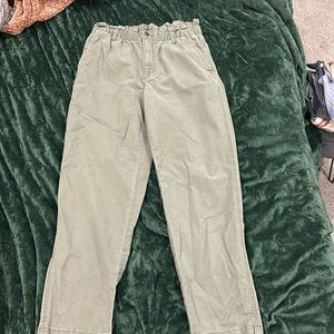 Universal thread paper bag waist - green